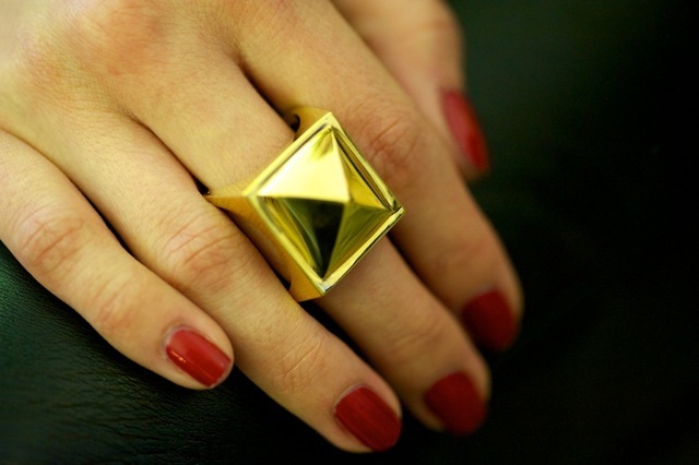 Sexy statement ring Agent Provocateur. 