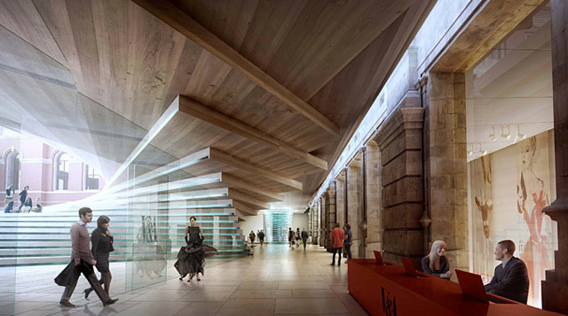 Another image of the Snohetta / Hoskins design