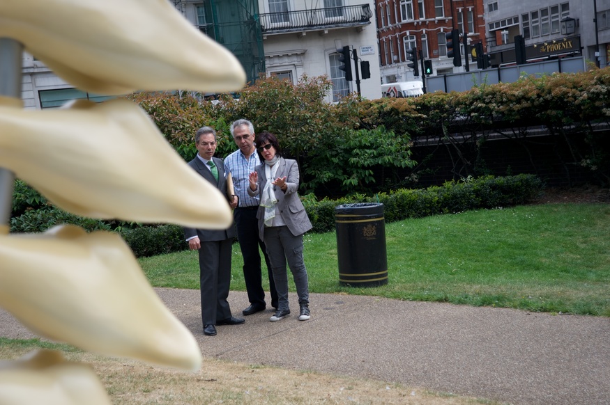 Jill Berelowitz and Cllr Robert Davis, Westminster Council’s Deputy Leader discuss the work