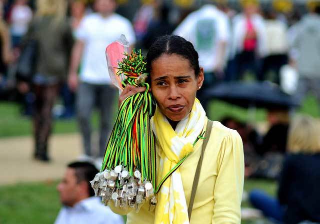 The Whistleblower at Hyde Park during Royal Wedding celebrations by pallab seth