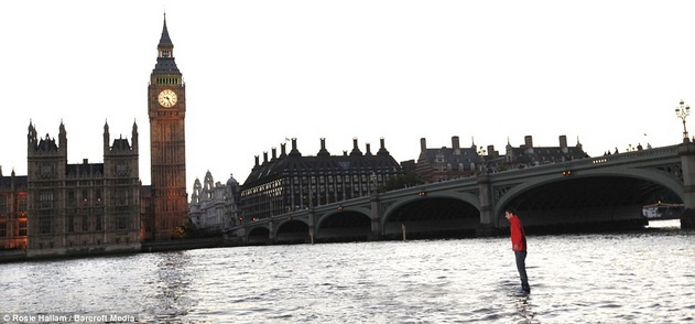 Man Walks On Water, UFOs Over London...Silly Season Is Here