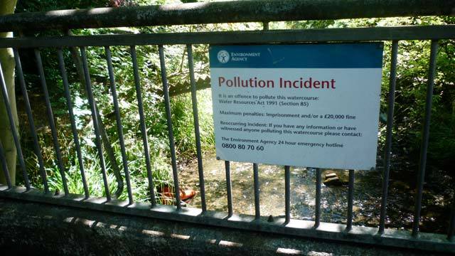 We assume the 'incident' isn't anything to do with the traffic cone