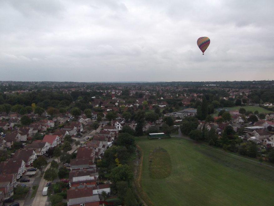 Another balloon, out over Sidcup.