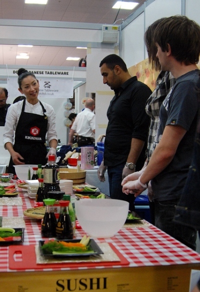 Sushi class / photo by Tom Royal