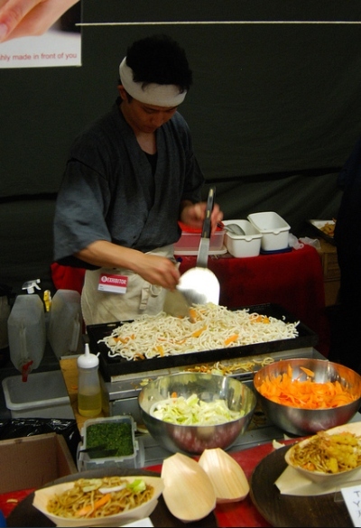 Mmm, noodles / photo by Tom Royal