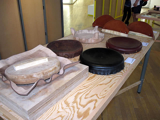 Simon Hasan's gorgeous, rustic leatherwork