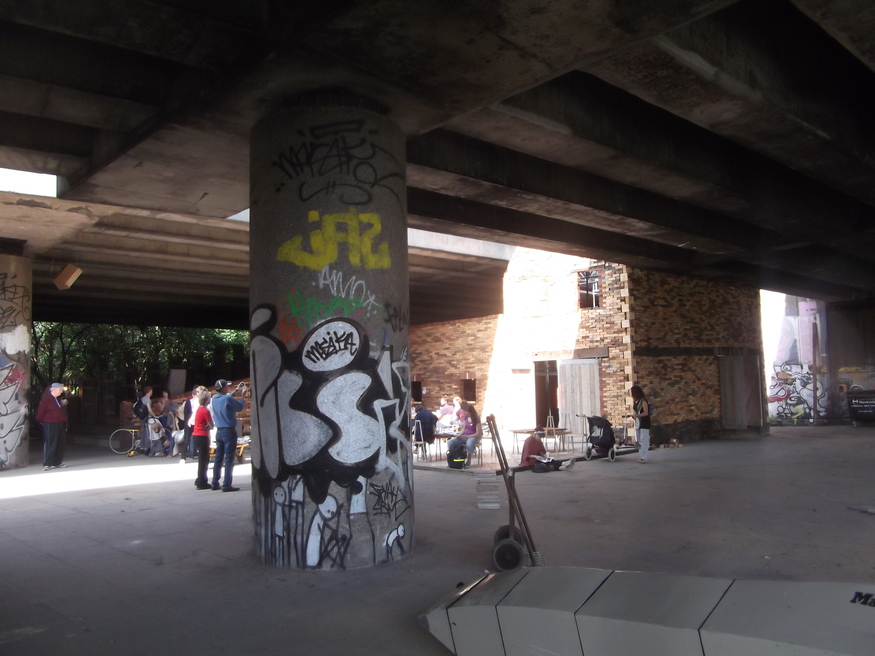 Early Stik pieces near Folly for a Flyover.