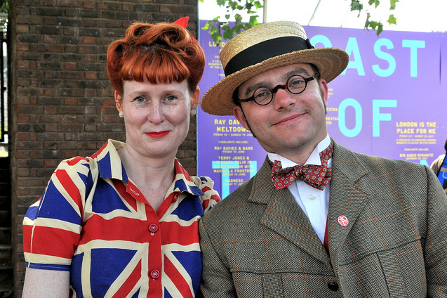 Editorial staff of "The Chap" magazine by Ken Douglas