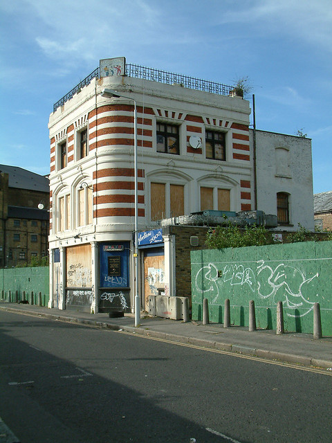 A handsome little derelict in Stratford.