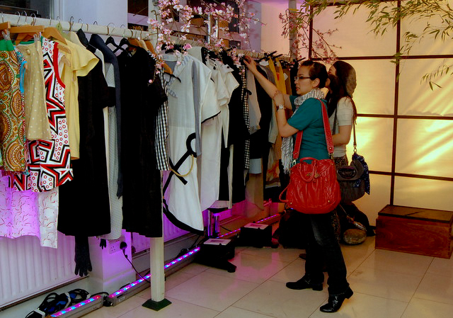 The show featured around a dozen international designers including some from Japan and Norway.