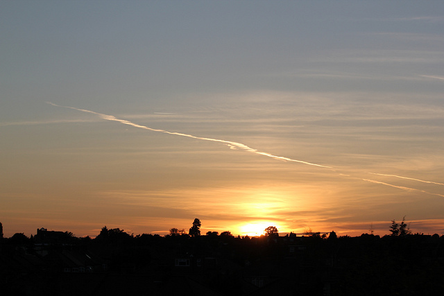 Indian Summer sunset sky, by Artee62