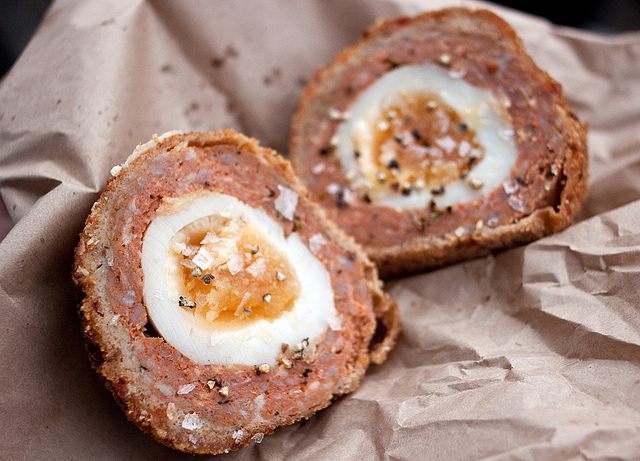 Chorizo Scotch Egg from Eat My Pies by Simon-K