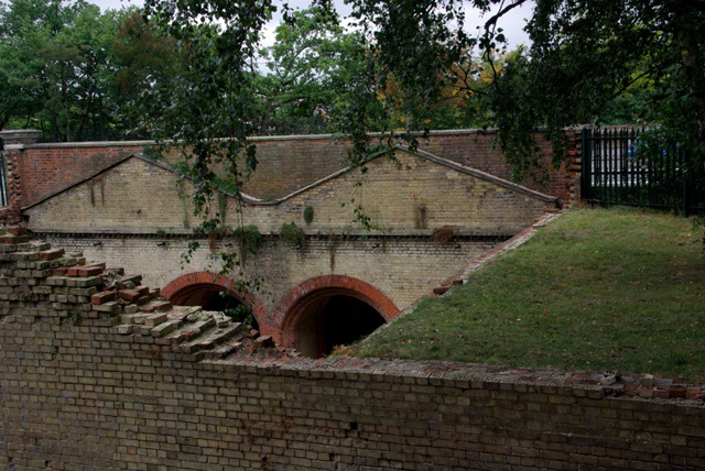 The entranceway on the Crystal Palace Park side.