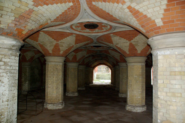 Inside the subway.