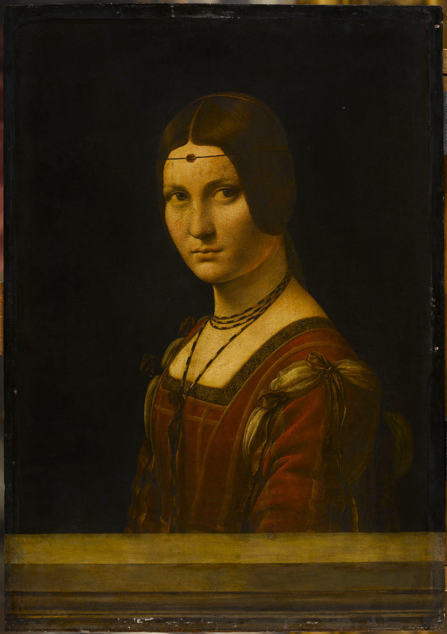 oil on wood  63 x 45 cm
Musee du Louvre Paris