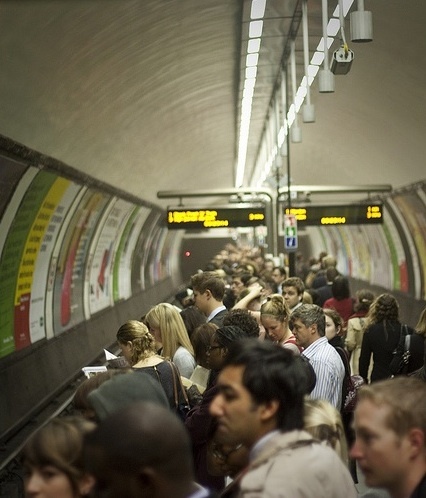 Rush Hour Chaos On The Central Line | Londonist