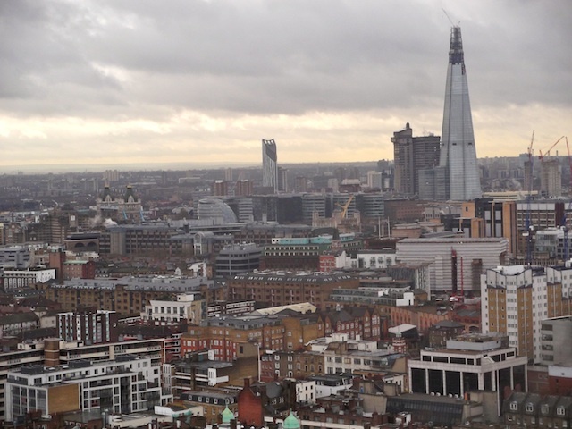 Not quite as high as the Shard.
