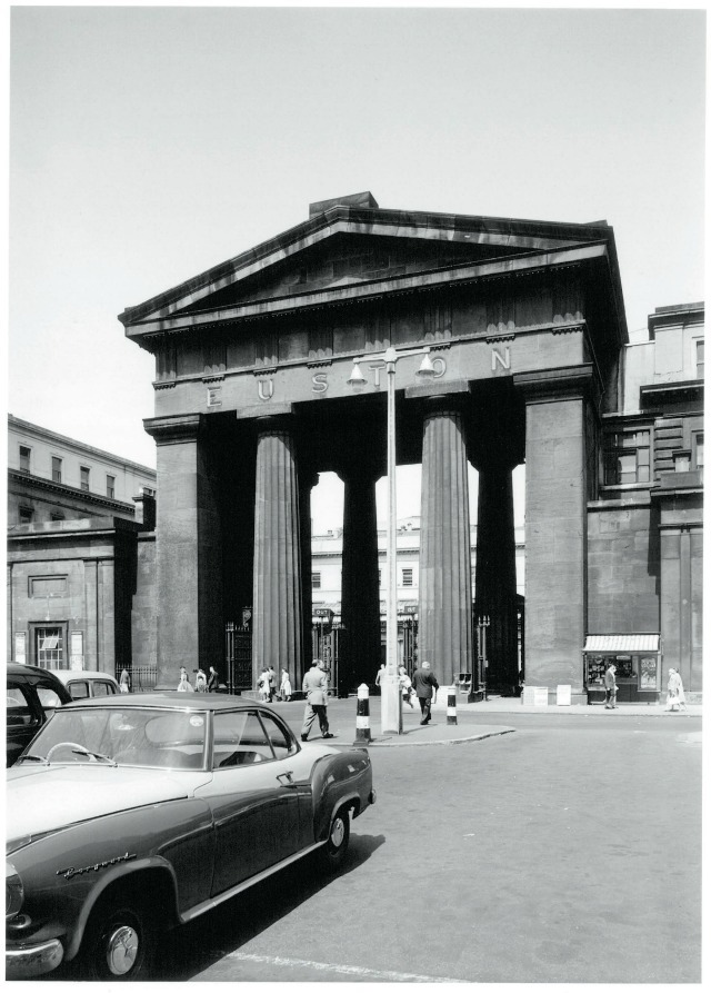 The Euston Arch – demolished in 1962 despite the Society’s best efforts