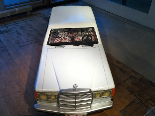 Final journey...A Ghanaian car coffin.