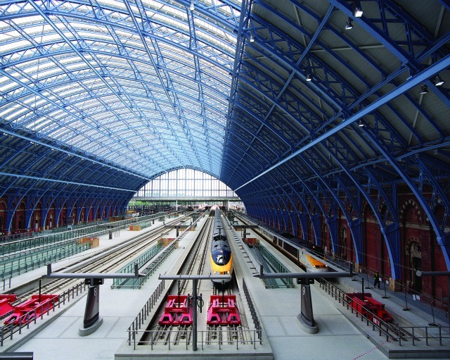 The Barlow Shed at St Pancras International Station