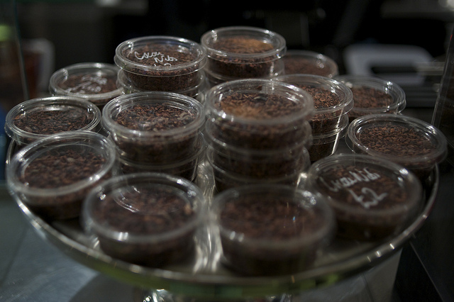 Cocoa nibs - apparently they're great sprinkled over breakfast cereal.