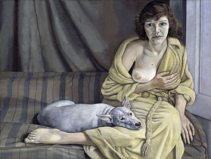 Girl with a White Dog, 1950-1. Purchased 1952 © Tate, London 2012