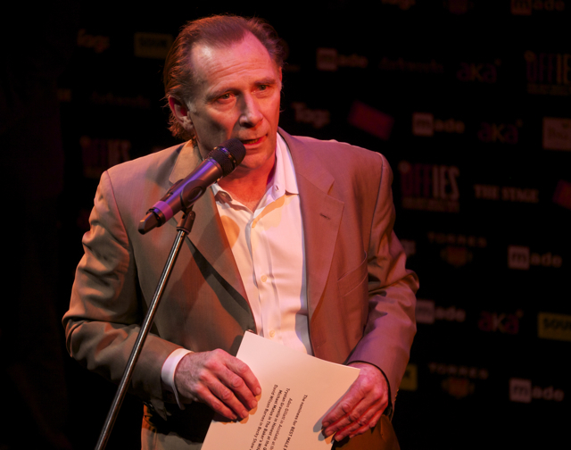 Danny Webb presented an award