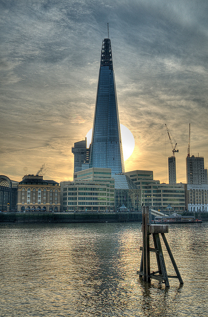 A messianic shot of The Shard, by Kris Doubleyou