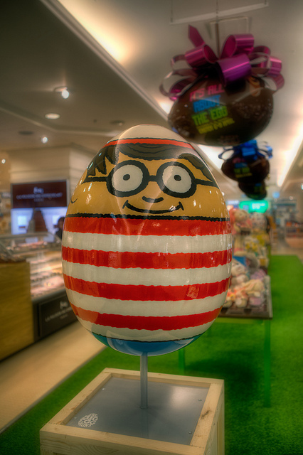 There's Wally.