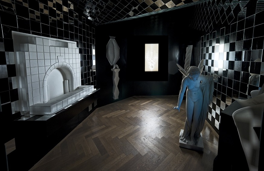 Danai Anesiadou, Damnesia Vu: Zum Besten Der Griechen, installation view, Kunsthalle Basel (2011) Photograph by Serge Hasenboehler. Courtesy the artist and Elisa Platteau and Cie Galerie