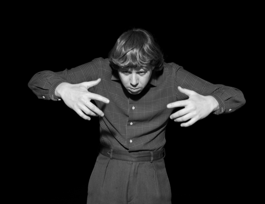 Joachim Koester, To navigate, in a genuine way, in the unknown necessitates an attitude of daring, but not one of recklessness (movements generated from the Magical Passes of Carlos Castaneda), 2009, Still from 16 mm film. Courtesy the artist and Nicolai Wallner Gallery, Copenhagen, Denmark