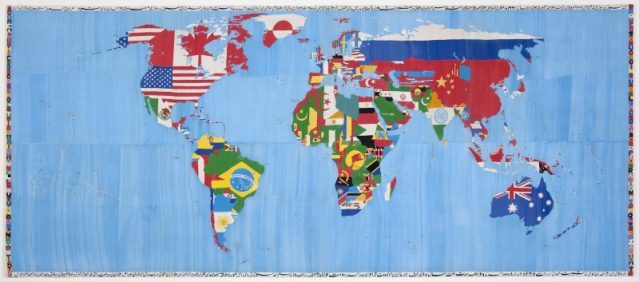 Alighiero Boetti, Mappa,1994. © Alighiero Boetti Estate by DACS / SIAE, 2012, courtesy Fondazione Alighiero e Boetti
