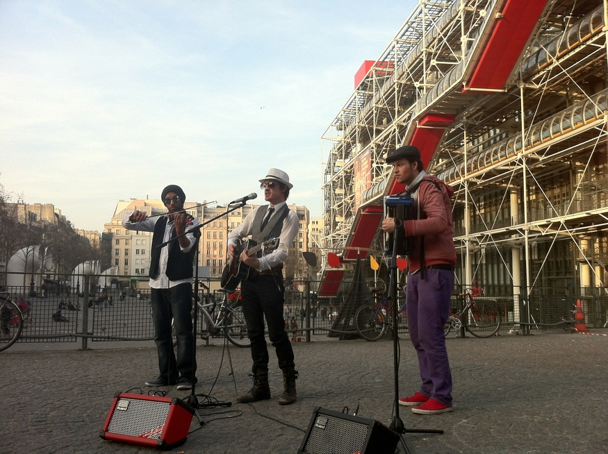 Ze Trio at the Pompidou