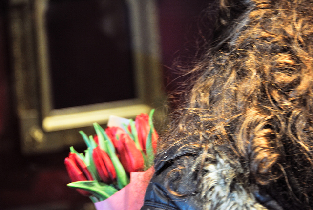 The Girl With Flowers by JPPimenta