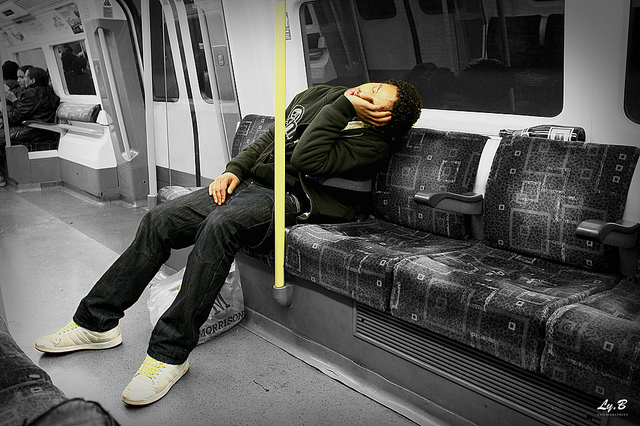 We've all fallen asleep and gone to the end of the line at some point..., by axelferis