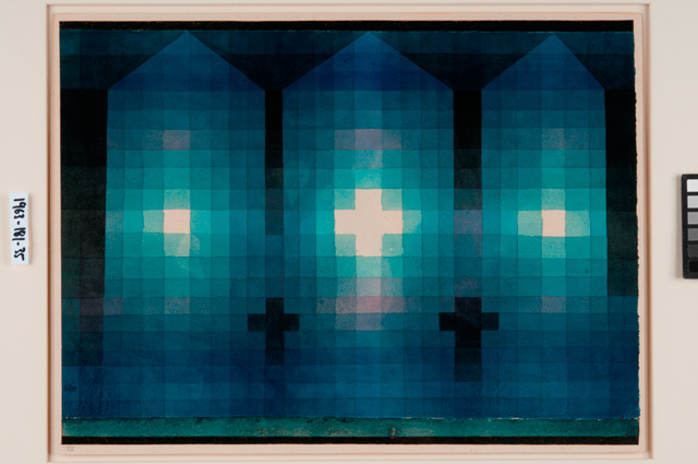 Paul Klee, Tomb in Three Parts, 1923