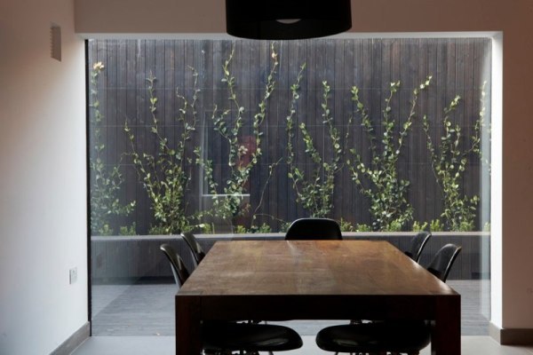 The reverse view from inside the kitchen
