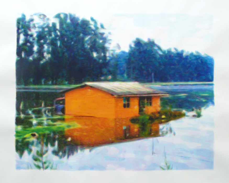 Esteban Pena, 'Orange House'.