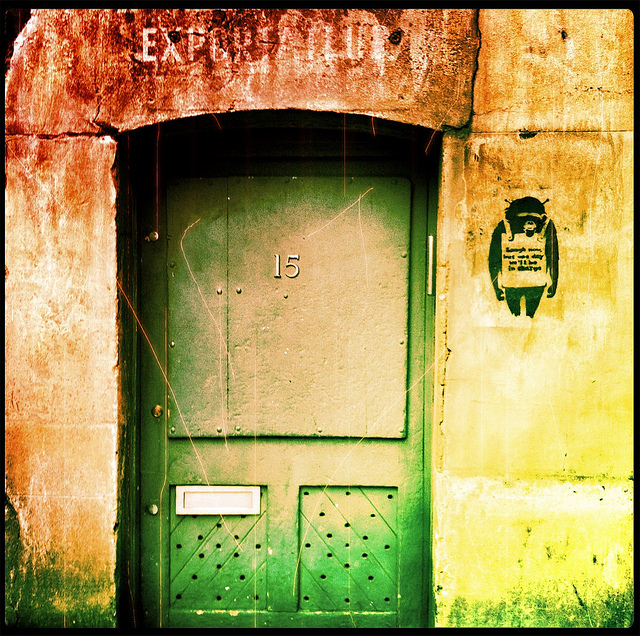 Park Street in Borough - and is that a real Banksy?, by laurabot_