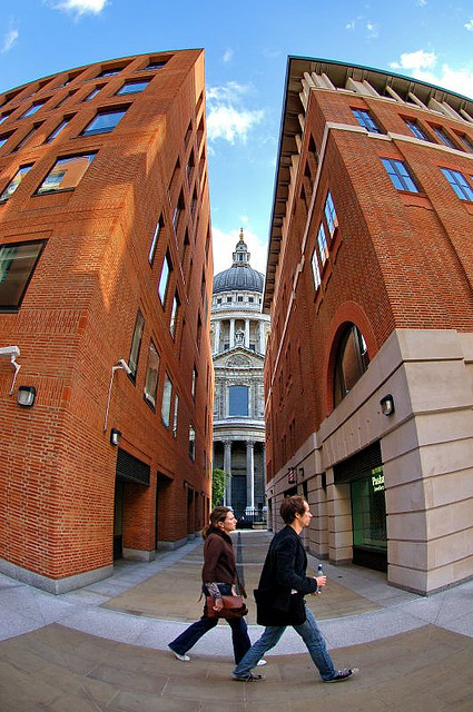 A squeezed St Paul's, by junket