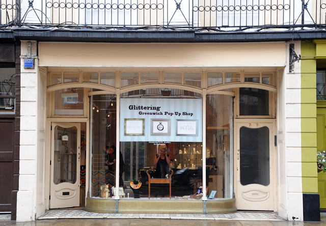 The Glittering Greenwich Pop-Up Shop