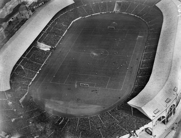 Wembley Park - the FA Cup Final between Sheffield United and Cardiff City, April 1925