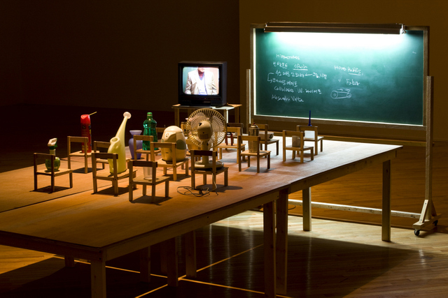 Installation view at Artsonje Center of ‘Objects Being Taught They are Nothing but Tools’. Courtesy of the artist and Artsonje Center, Seoul. © The artist 2012. Photo: Park Myung Rae.