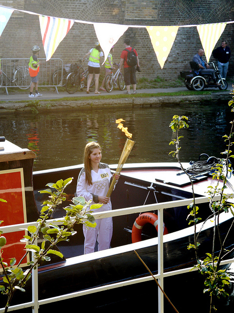 7am on Regent's Canal at Camley Street Natural Park yesterday by Paul Wood