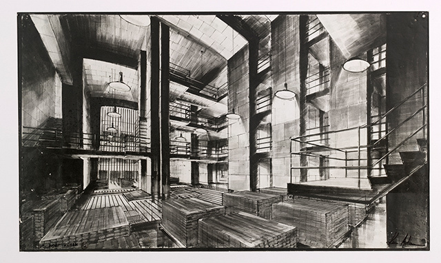 Fort Knox by Ken Adam Copyright Notice - © 1964 Danjaq, LLC &amp; United Artists Corporation. All rights reserved.