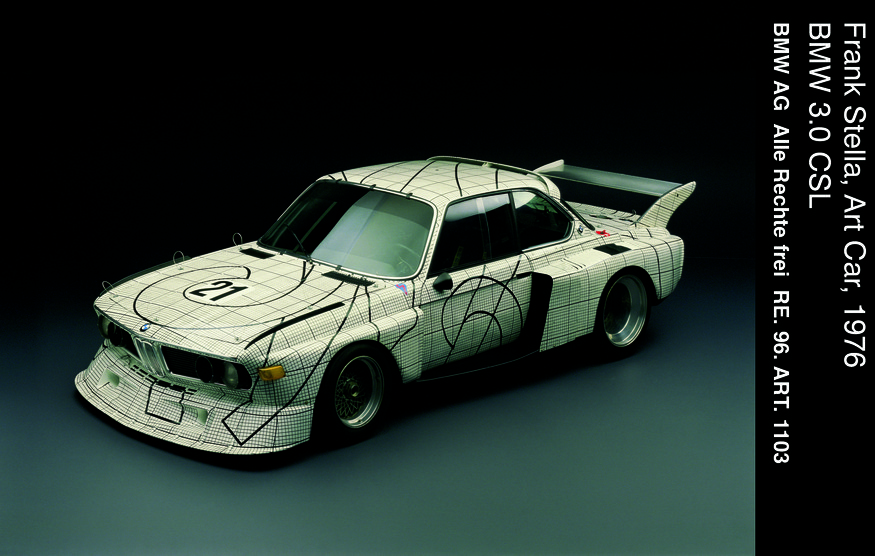 Frank Stella, Art Car, BMW 3.0 CSL.