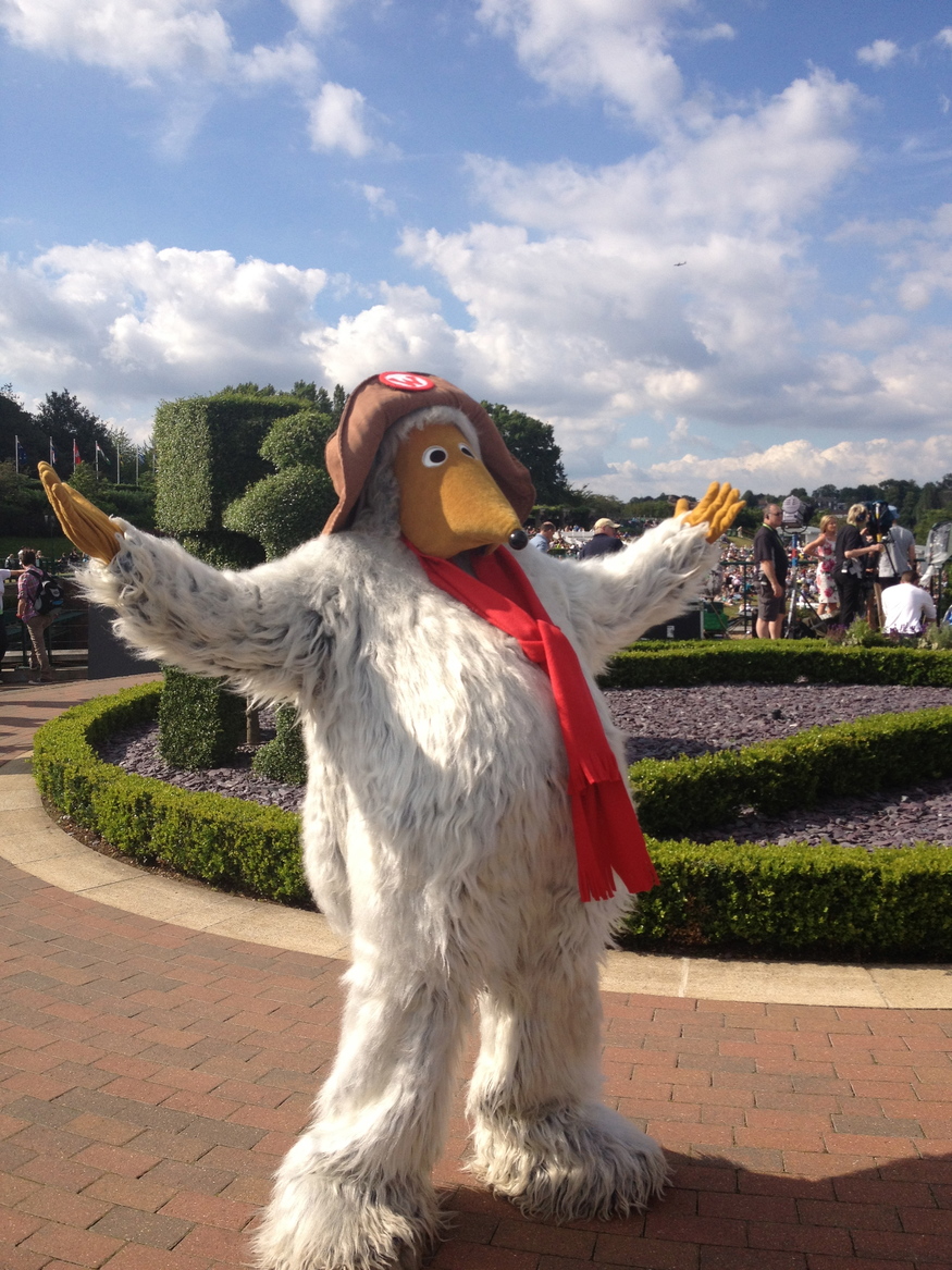 It wouldn't be Wimbledon without a Womble in town