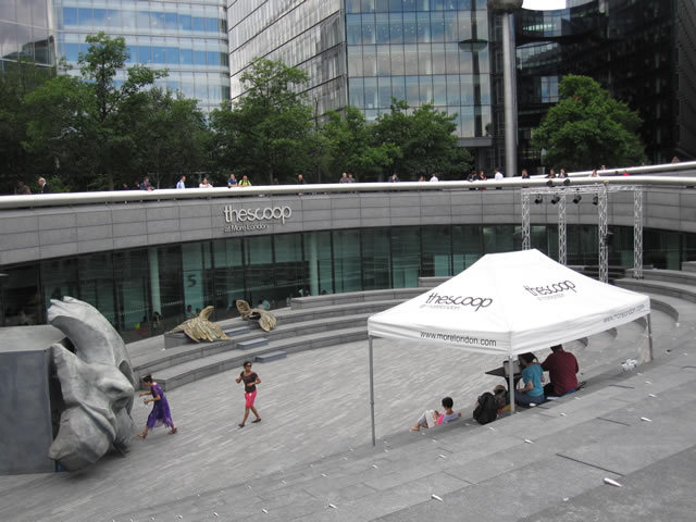 Rehearsal space at the Scoop is always open to the public