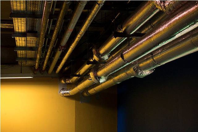 Yellow Pipes by Chris Kench