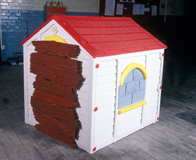 Shaun Doyle and Molly Mallinson, Wendy House Squat II. Courtesy Whitechapel Gallery.
